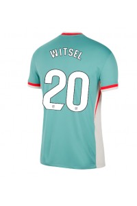 Atletico Madrid Axel Witsel #20 Fotballdrakt Borte Klær 2024-25 Korte ermer